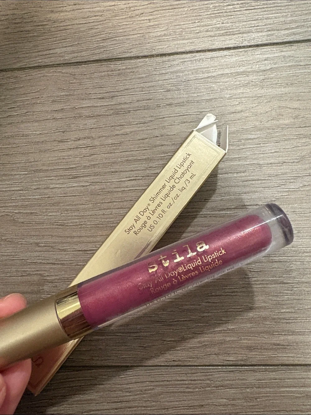 Stila Shimmer Liquid Lipstick - Shimmery Berry Plum